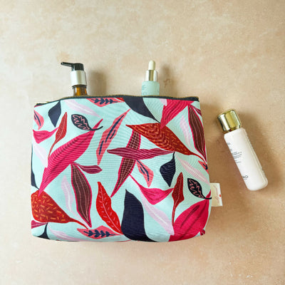 Palm-Lily-waterproof-toiletry-wash-bag-with-makeup-bag-Jennie-Fynn