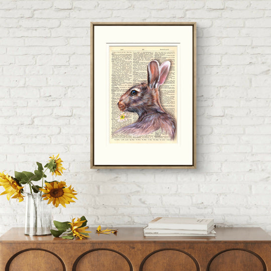 Hop It - Rabbit Print
