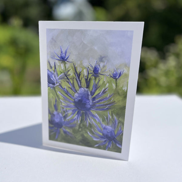 Eryngiums Greeting Card