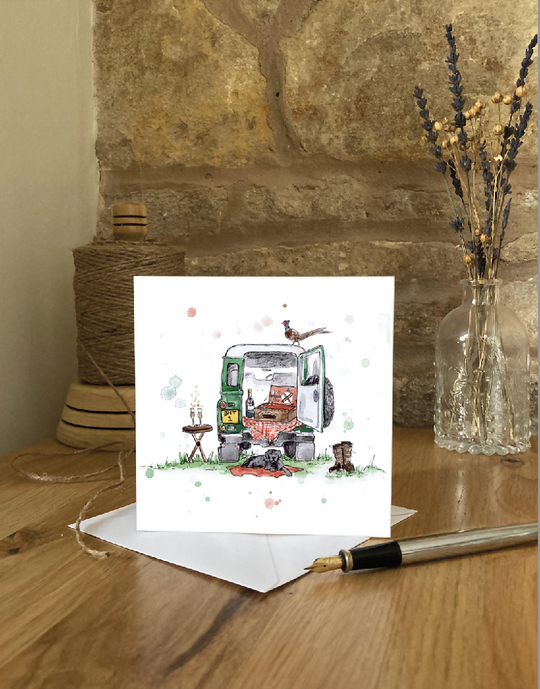 Country Days | Greetings Card