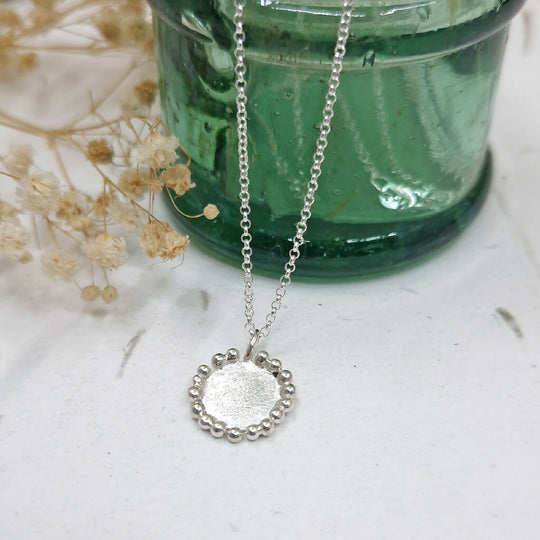 Medium Silver Sol Necklace