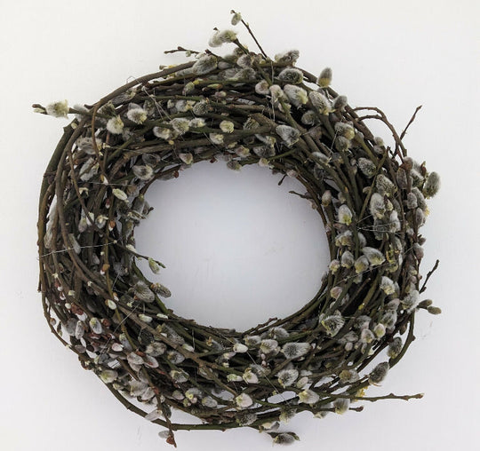 Pussy Willow Handmade Wreath