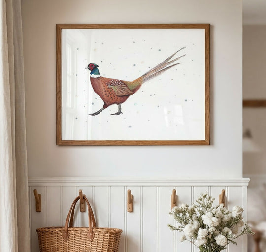 Watercolour Pheasant Print