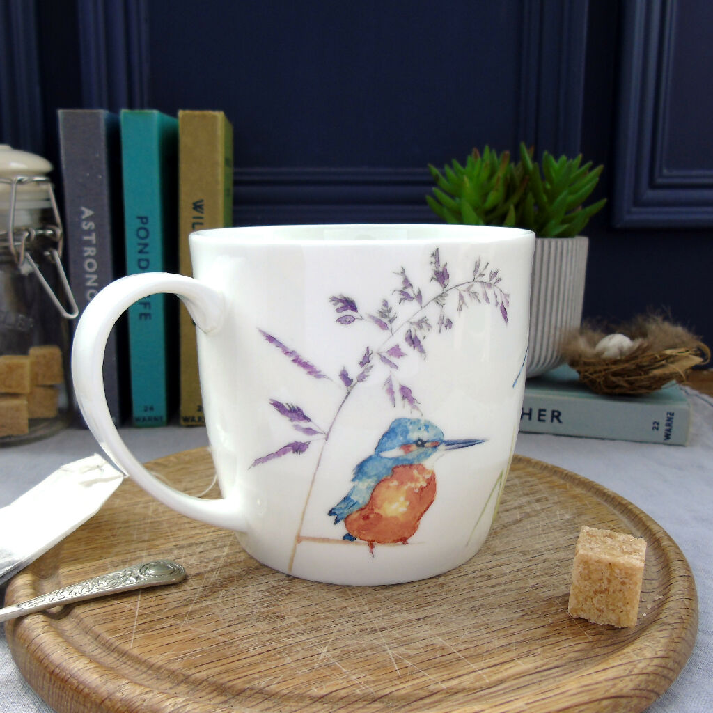 Kingfisher Fine Bone China Mug