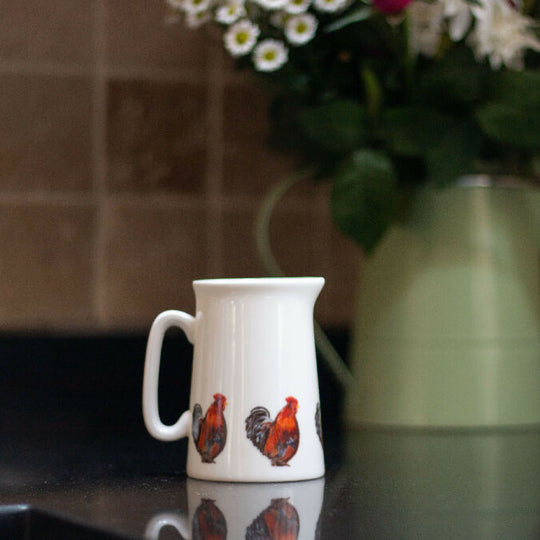 Rooster Fine China Jug