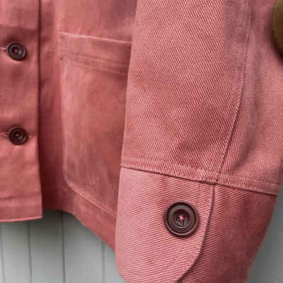 Jack Sanded Jacket in Faded Rose