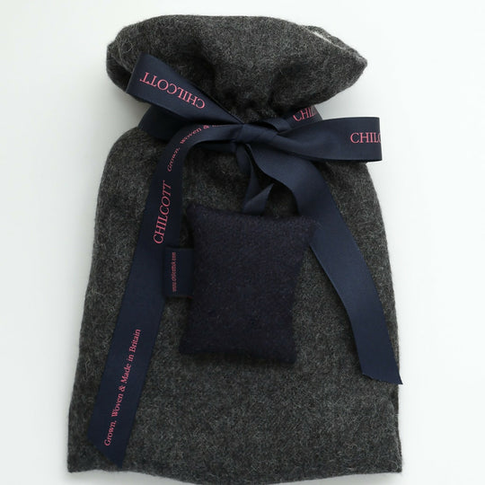 Chilcott Alpaca Hot Water Bottle - Grey