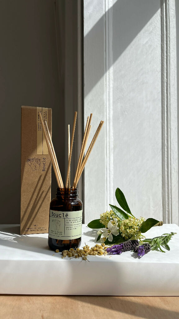 Bouclé Lavender, Chamomile, Neroli & Ylang Ylang Sleep Rattan Reed Diffuser