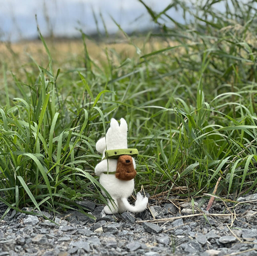 Moomintroll Goes Camping Needle Felting Kit