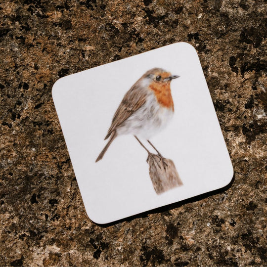Set of 4 Robin Coasters