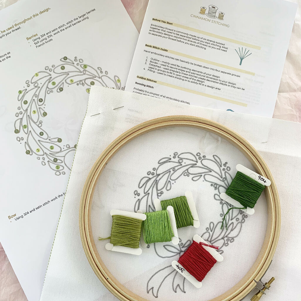 Christmas Embroidery Kit