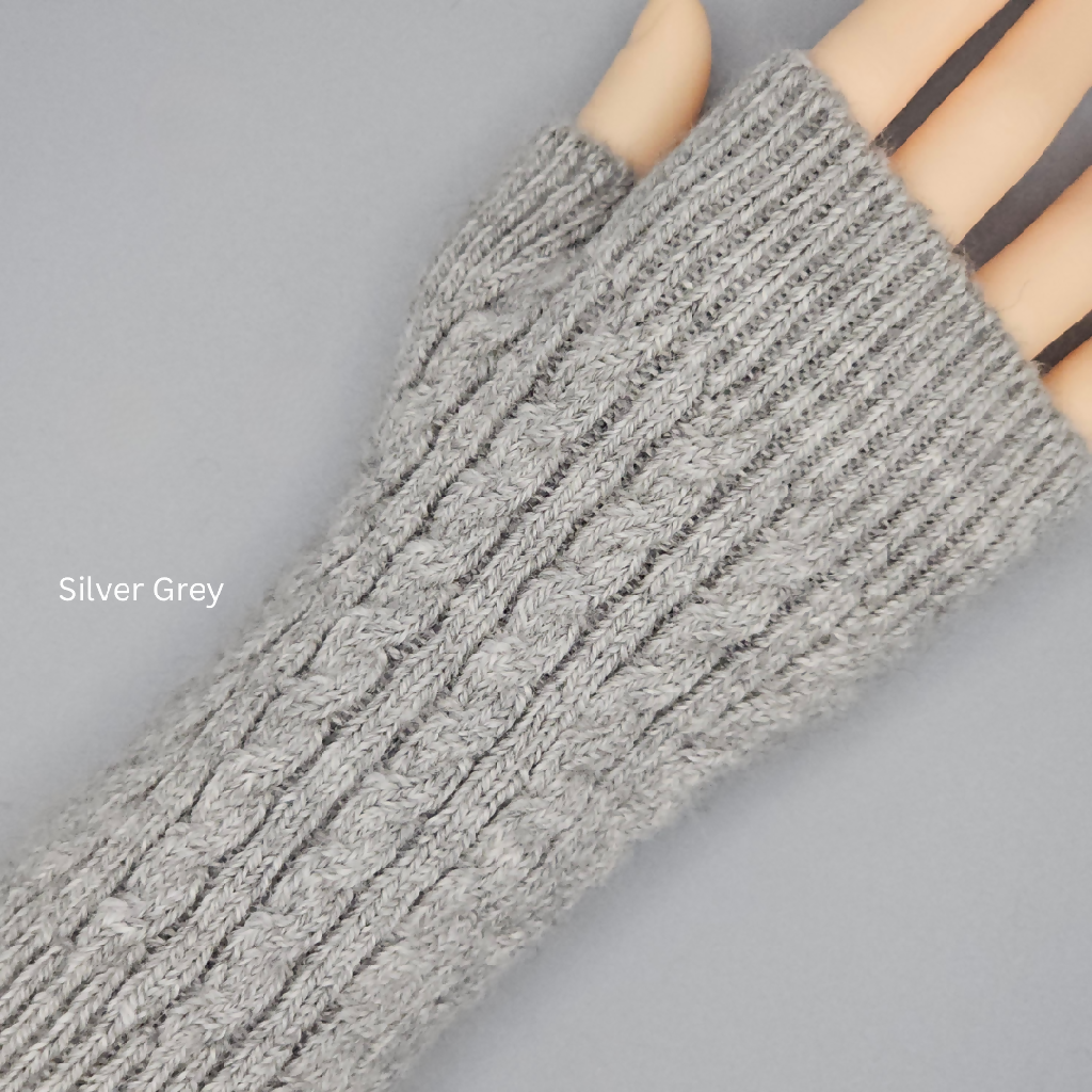 Alpaca Wrist Warmers - No Dye's, Multiple colours