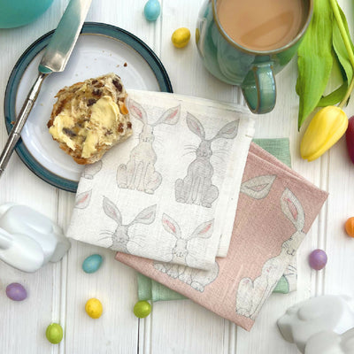 easter rabbit napkins2