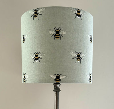 'Sage Bees' Lampshade