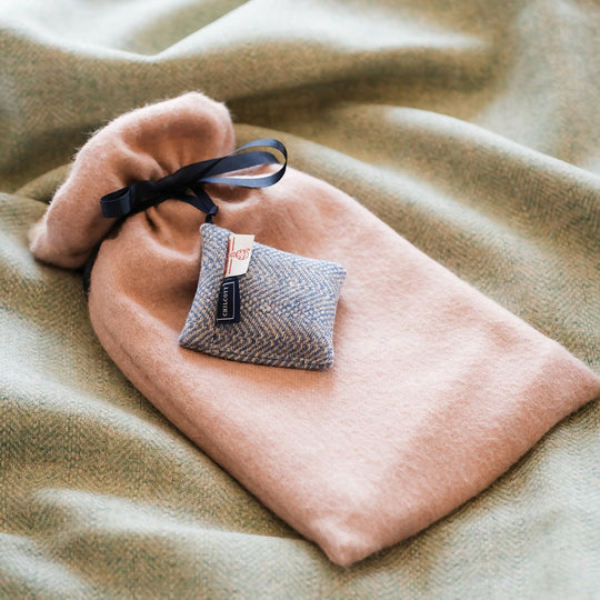 Chilcott Alpaca Hot Water Bottle - Light Pink