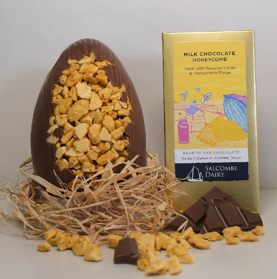Milk Chocolate Honeycomb Easter Egg