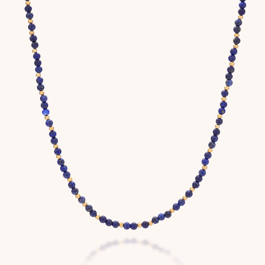 Jewel Bead Birthstone Necklace - September