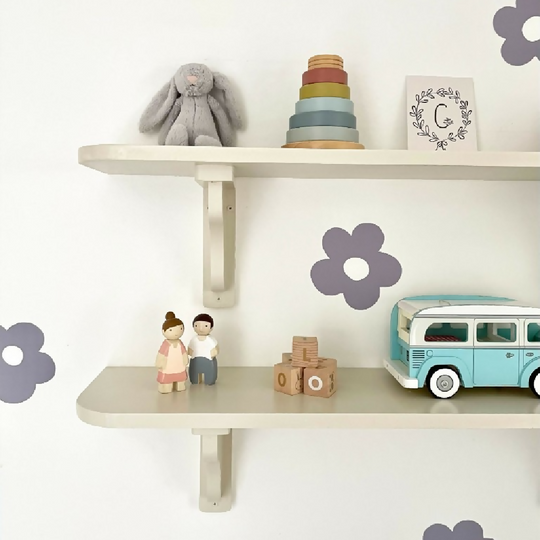 Blue Flower Wall Stickers