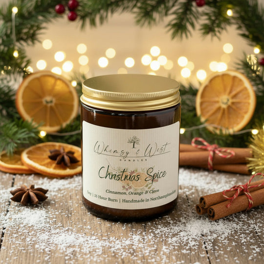 Christmas Spice Soy Scented Candle