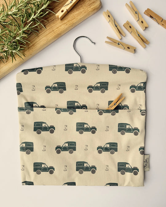 Peg Bag 'A Rough Ride' Land Rover