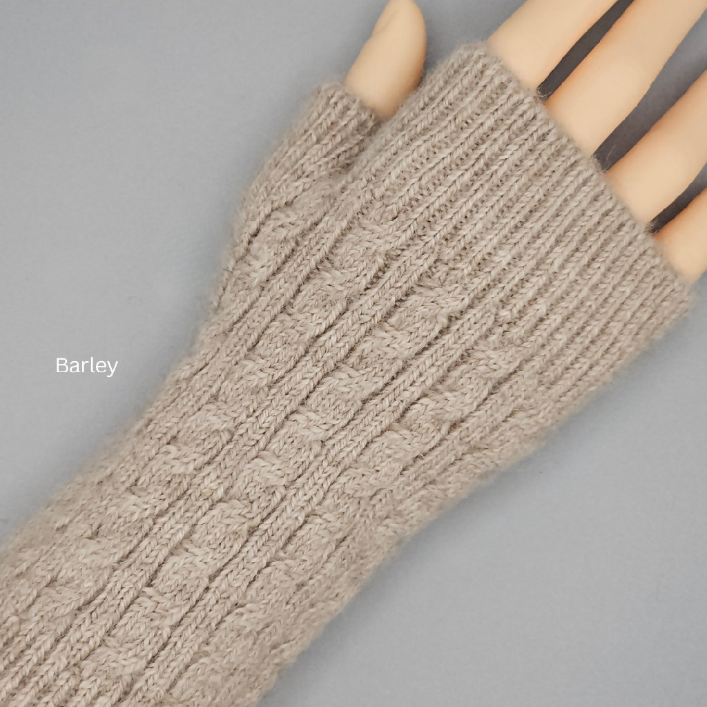 Alpaca Wrist Warmers - No Dye's, Multiple colours