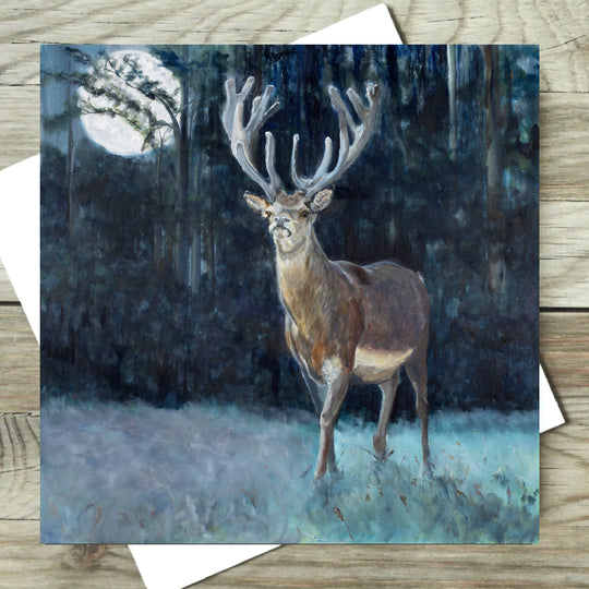 Stag Night Card