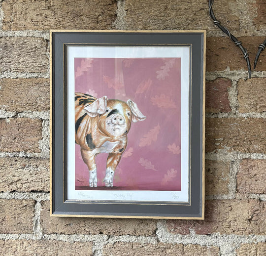 Diddy Pig Limited Edition Giclée Print