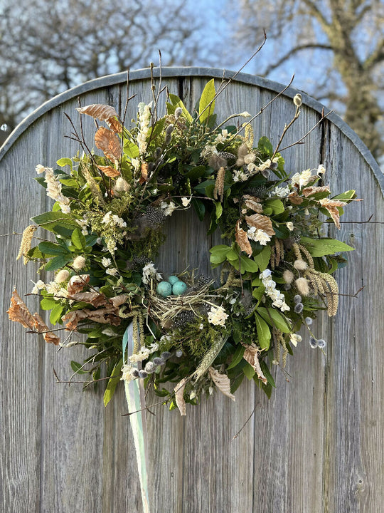 Natural Easter Spring Wreath