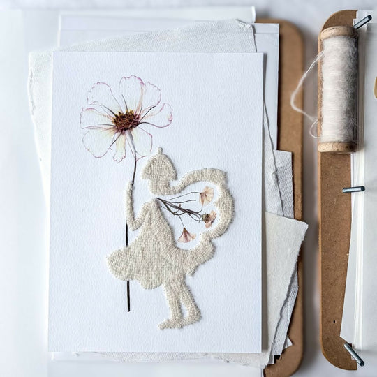 Original Fairy Textile Art