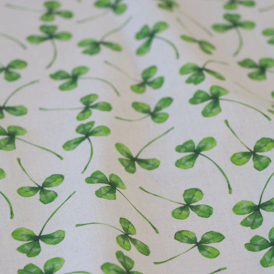 Clover Organic Calico Soft Furnishing Fabric
