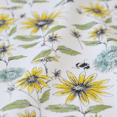Seed Home Designs Bumblebee and Flora Soft Furnishing Fabric