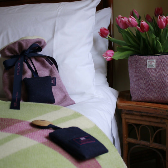 Chilcott Alpaca Hot Water Bottle - Light Pink