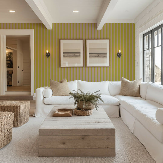 Sloane Square Stripe Wallpaper