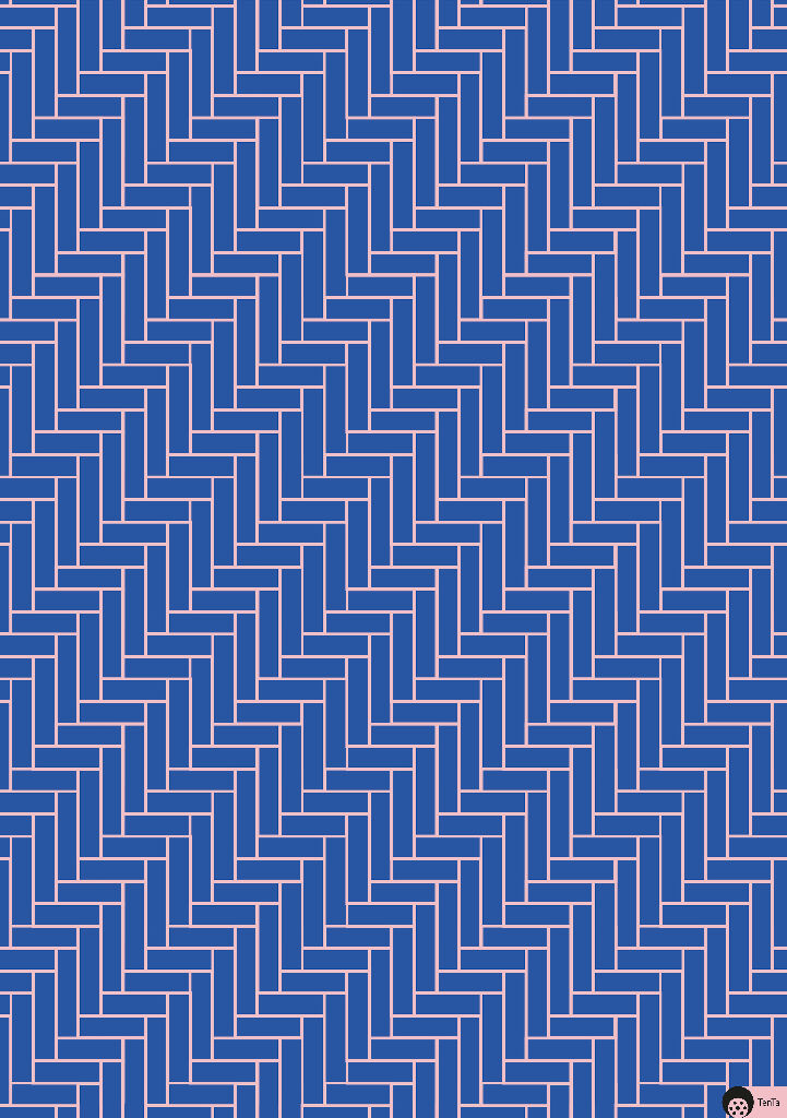 Geometric design Wrapping Paper #1 (3 sheets)