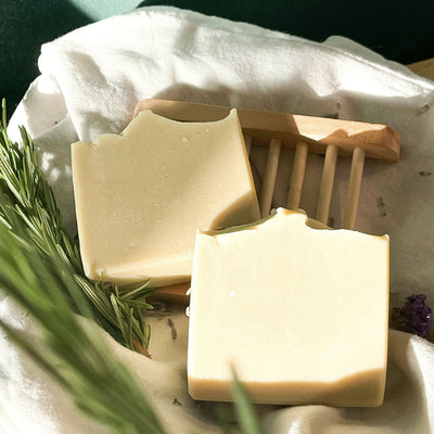 Herbal Soap: Rosemary, Sage, Lavender Goat's Milk Soap