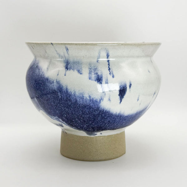 Medium greek vase blue tide moon front 2