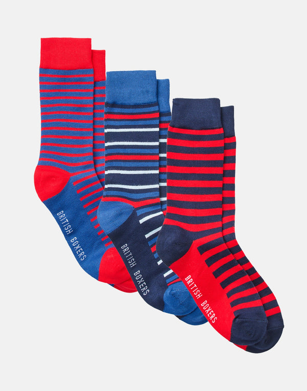 Men's Three-Pair Bamboo Sock Gift Box – Industry