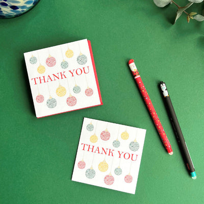 Christmas Mini Thank You Cards