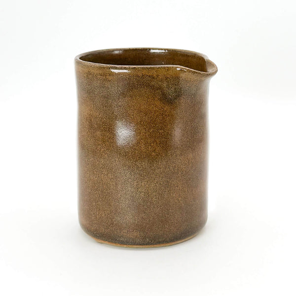 Milk jug Iron lustre front