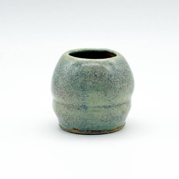 Mini Vase shell green tourmaline