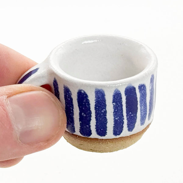 Mini mug thin stripe hold
