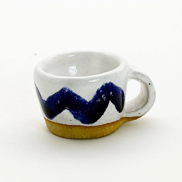 Mini mug zigzag front