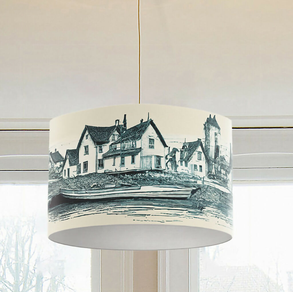 Waters Edge Coastal Lampshade