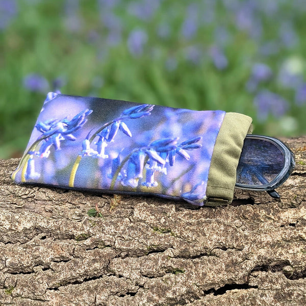Bluebell Velvet Glasses Case