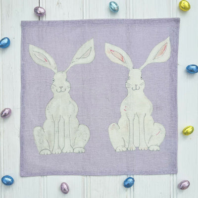 purple rabbit napkin6