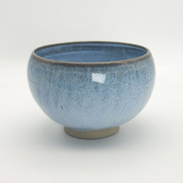 Moon bowl small soft blue front