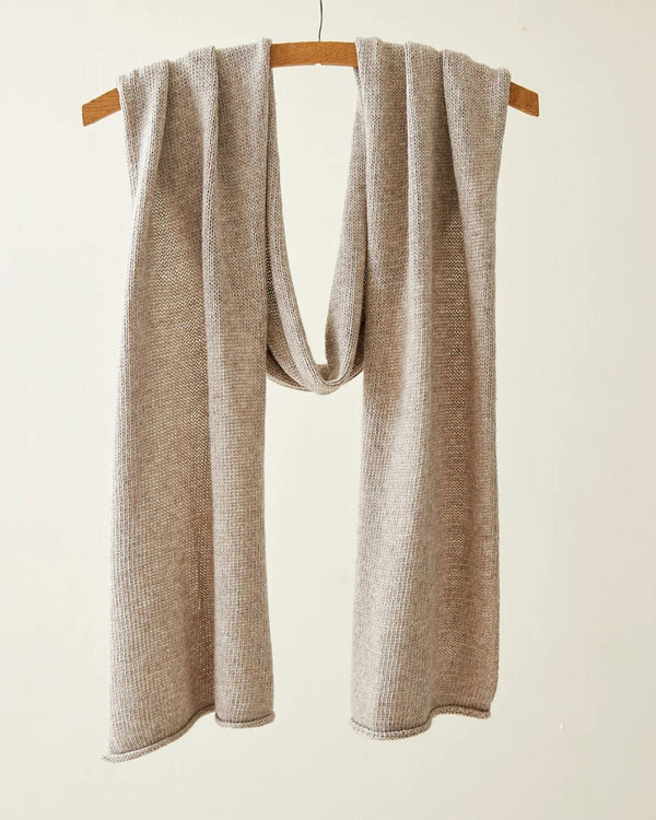 Unisex Luxury Merino Wool Scarf – Oat
