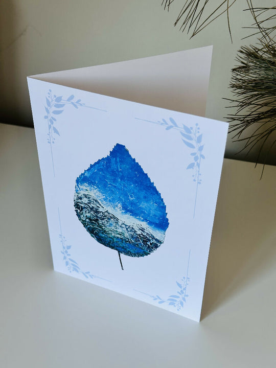 Waving Drama A5 Printed Greeting Card