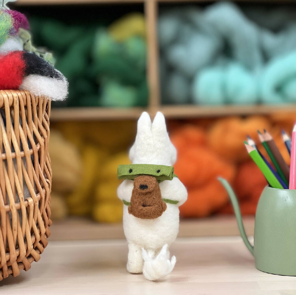 Moomintroll Goes Camping Needle Felting Kit