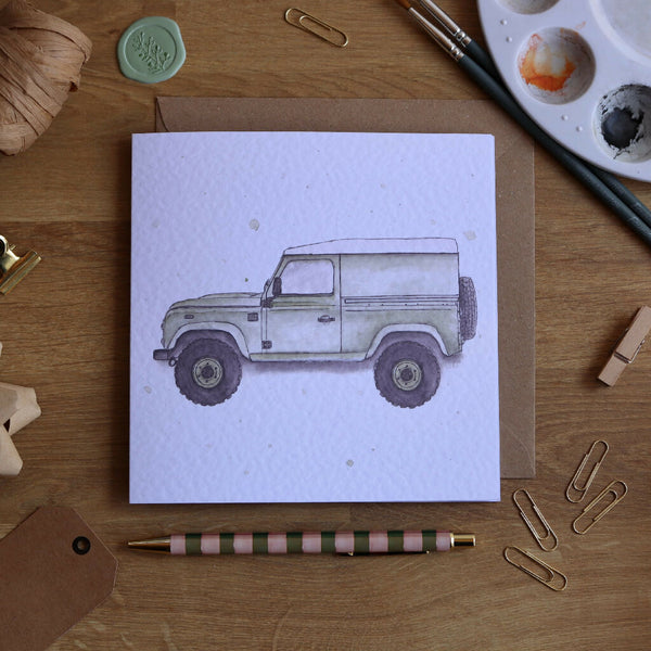 Defender Greeting Card